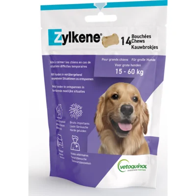 Zylkene Chews Dog Anti Stress 15-60 kg 14 stuks