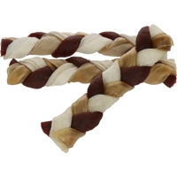 Braaaf Twister Vlecht Hondensnack Klein 12 cm 80 gr