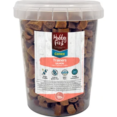 8x HobbyFirst Canex 100% Pure Trainers Zalm 250 gr