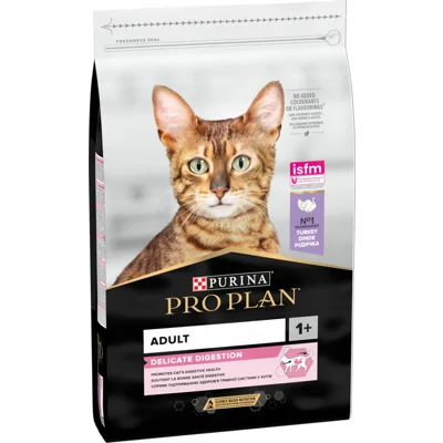 Purina Pro Plan Cat - Delicate - Kalkoen - 2 x 10 kg
