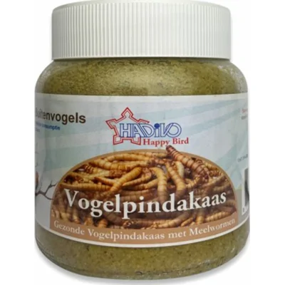 1-2Dry Vogelpindakaas Meelwormen (pot) 360 gr
