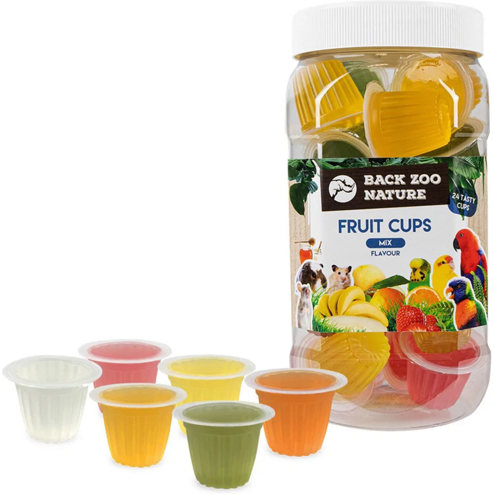 Back Zoo Nature Fruit Cups - Mix - 24 stuks