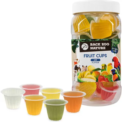 Back Zoo Nature Fruit Cups - Mix - 24 stuks