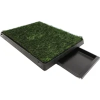 M-Pets Training Grass Mat + Grid + Tray - 58 x 46cm M-Pets Training Grass Mat + Grid + Tray - 58 x 46cm