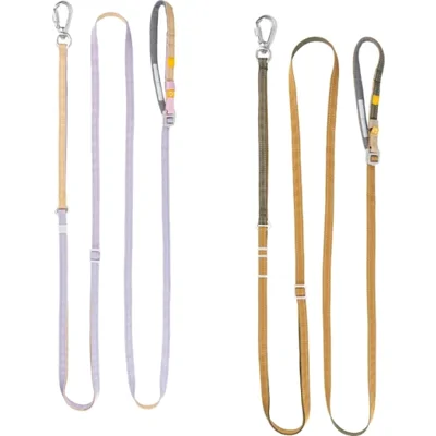 Woolly Wolf Multi-use Leash Thin - Lavender Mix