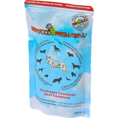 Farm Food Fresh Menu Rundvlees Compleet Hond 16 x 125 gram