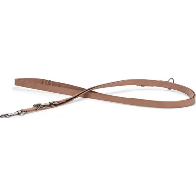 Beeztees Balacron Ax kunstleer hondenriem - verstelbaar - roze - 300 × 2.5 cm