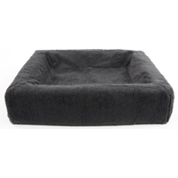 Bia bed fleece hoes hondenmand grijs bia-7 120x100x15 cm product name