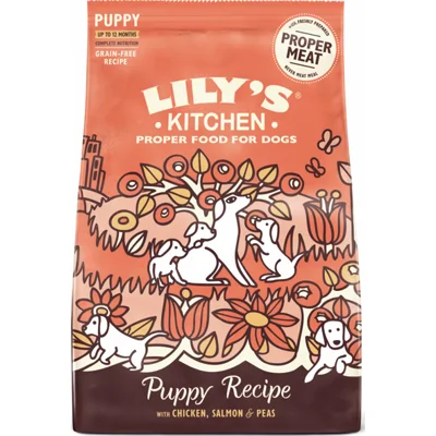 Lily's Kitchen Puppy met Kip/Zalm hondenvoer 7kg