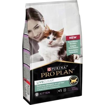 Purina Pro Plan liveclear kitten kalkoen 1,4 kg
