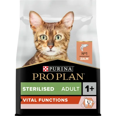 4x Pro Plan Adult Sterilised Vital Functions Zalm 3 kg