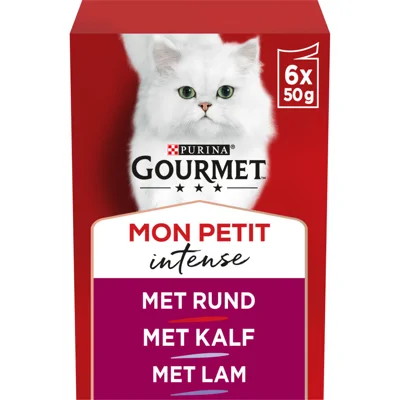 8x Gourmet Mon Petit Vlees 6 x 50 gr