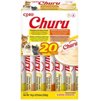 Ciao Churu Kattensnack Multipack Chicken&Beef 20 x 14 gr