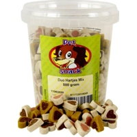 Petsnack Duo Mix Hartjes 500 gr