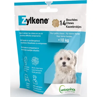 Zylkene Chews Dog Anti Stress<10 kg 14 stuks