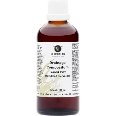 Groene Os Drainage Compositum - Paard /Pony - 100 ml