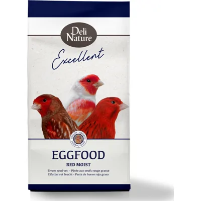 4x Deli Nature Eivoer Vet Rood 1 kg