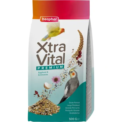 Beaphar XtraVital Grote Parkiet 500 gr