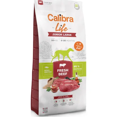 Calibra Life Dog Junior Large Breed Fresh Beef 2,5 kg