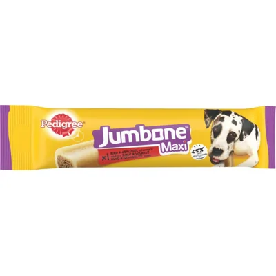 Pedigree Jumbone Maxi met rund en gevogeltesmaak (180 gr) 12 x 180 g