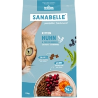 Sanabelle Kitten met kip en cranberries kattenvoer 2 kg