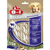 8in1 Delights Twisted Sticks Rund 35 stuks
