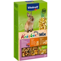 Vitakraft Konijn Kracker Bosbes - Honing - Popcorn 3 stuks