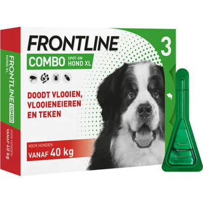 Frontline Combo Hond XL (40-60 kg) - 3 pipetten