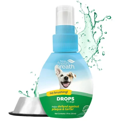 Tropiclean Fresh Breath Drops - 65 ml