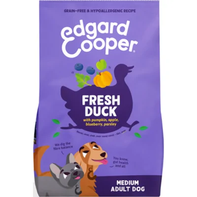 Edgard&Cooper Hondenvoer Droog Adult Medium Eend 7 kg