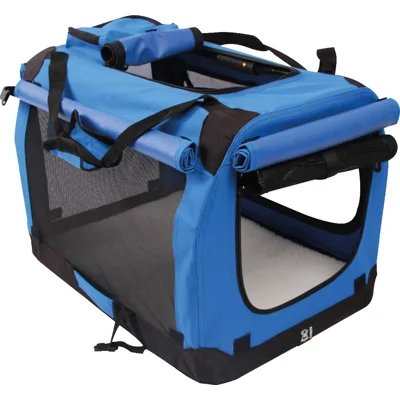 M-Pets Flow Crate - S - 51 x 33 x 33 cm - Blauw