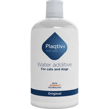 Plaqtiv+ Wateradditief Hond Kat - 500 ml