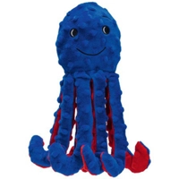 Beeztees Octopus Amy Blauw hondenspeelgoed 25x8,5x7,5 cm