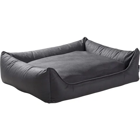 MaxxNobel Ultra Orthopedische Sofa Lederlook Zwart 90 x 70 cm