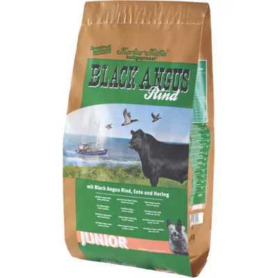 Markus-Mühle Junior met Black Angus rund hondenvoer 15 kg
