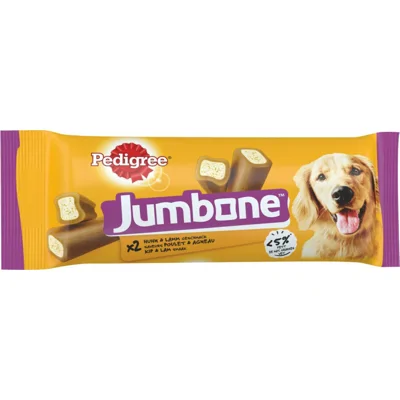 Pedigree Jumbone Medium met kip en lamsmaak (180 gr) 12 x 180 g