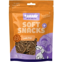 10x Braaaf Chips Hondensnack Lam Steak - Vis 85 gr