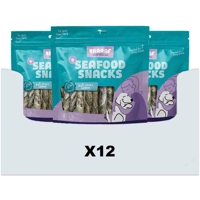 12x Braaaf Rol Sticks Hondensnack Zalm 12 cm 175 gr