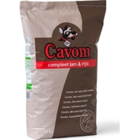 2x Cavom Compleet Hondenvoer Droog Lam - Rijst 14 kg