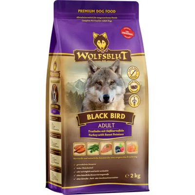 3x Wolfsblut Black Vogel Adult 2 kg
