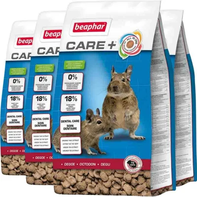 4x Beaphar Care+ Degoe 700 gr