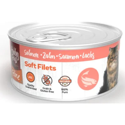 HobbyFirst Feline Blik Zachte Filets Zalm 70 gr