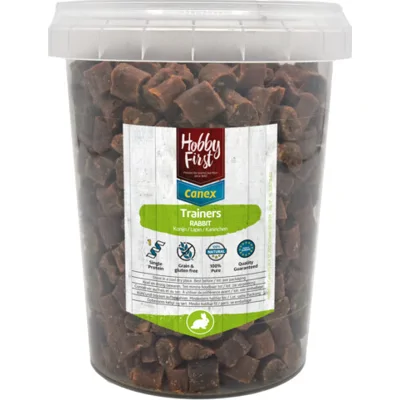 8x HobbyFirst Canex 100% Pure Trainers Konijn 250 gr