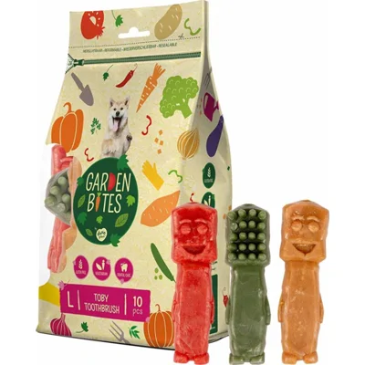 Duvo+ Garden Bites Toby Toothbrush - L - 10 stuks