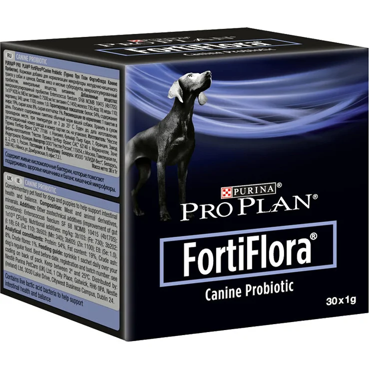 Purina Pro Plan Fortiflora Hond - 60 x 1 gram