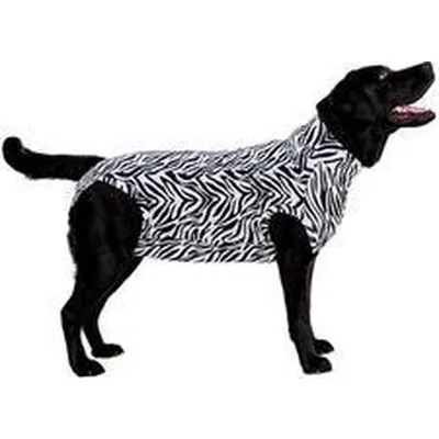Medical Pet Shirt Hond Zebra Print - S Plus