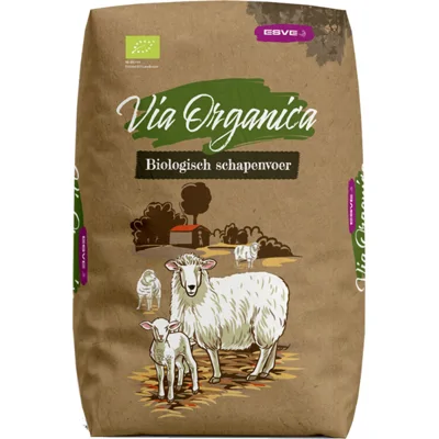 Via Organica Bio Schapenkorrel - 12,5kg