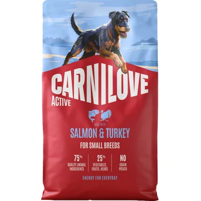 Carnilove Active Small Breed - Zalm & Kalkoen - 4 kg
