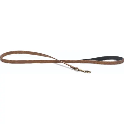Beeztees Balacron Ax kunstleer hondenriem bruin 100 x 1.5 cm