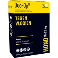 Duo-Op spot-on anti-vlooienmiddel voor de hond 250 mg (10 - 25 kg) 2 x 3 pipetten
